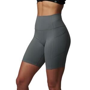 Born Primitive Tempo Gray Biker Shorts Size Medium